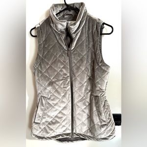 Kenneth Cole New York Velvet Puffer Vest Size XS